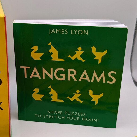 The Tangrams Box: Shape Puzzles to Stretch Your Brain Over 200 Puzzles! Magnetic - Picture 13 of 16